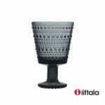 Iittala - Kastehelmi glös (0,26L - dökkgrá - 2stk)