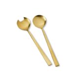 BITZ SATIN - Salatsett (Messing)