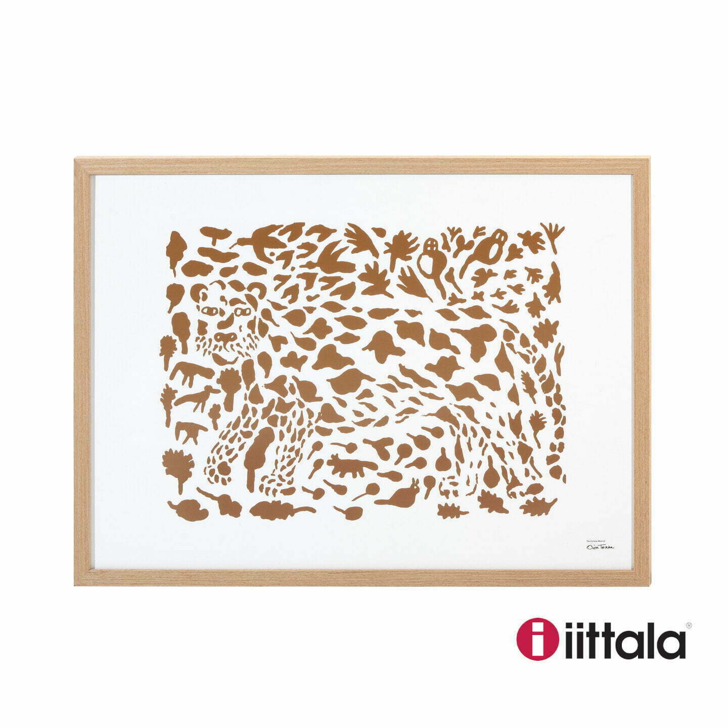 OIVA TOIKKA - Plakat (50x70 - Cheetah Brown) - Vogue fyrir heimilið