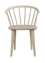 Rowico Carmen – Borðstofustóll (hvíttaður viður) - Image 5