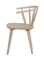 Rowico Carmen – Borðstofustóll (hvíttaður viður) - Image 6