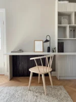 Rowico Carmen – Borðstofustóll (hvíttaður viður) - Image 2