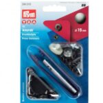 Smellur Non- sew (15mm - old iron - 10stk)