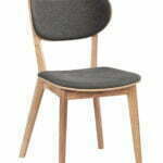 Rowico 'KATO' - Borðstofustóll (Oak/Dark Grey)