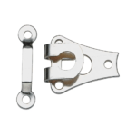 Buxnakrækjur (12mm - 2stk - svartar)