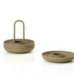 Zone - Eggjabikar með standi 4stk (Khaki)