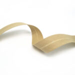 Skáband úr bómull (13mm - Beige - 5m kort)