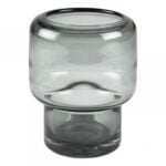 Vasi gler (13,5x17cm - grey)