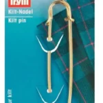 Öryggisnæla (76mm - antique brass)