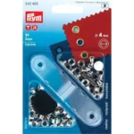 Kósar (4mm - 50stk - silfur)