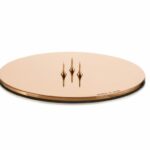 ester & erik - Kertaplatti (12cm - Rose Gold Shiny)