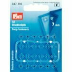 Smellur (7mm - glærar - 12stk)