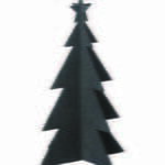 OOhh 'ECO' - Jólatré (Large- Black)