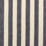 Endurunnin bómull röndótt (140cm - Beige)