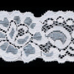 Streth Lace Galloon (41mm - White)