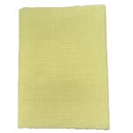 Bómullarbót (8,5x25cm - gulur)