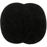 Leðurbót (11x9cm - black)