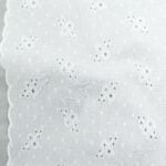 Layla Eyelet (125cm - white)