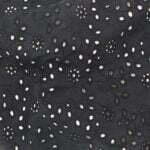 Rosaline eyelet (125cm - black)