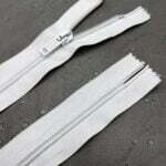 Spírallás lokaður (15 cm - hvítur)