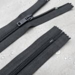 Spírallás lokaður (20 cm - dökkgrár)