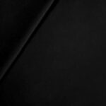 Slétt flauel (140cm - black)