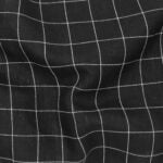 Mistral Linen (145cm - black/white)