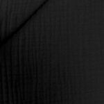 Double gauze (130 cm - black)