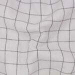 Mistral Linen (145cm - white/black)