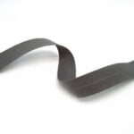 Skáband úr bómull (20mm - grátt - 5m kort)