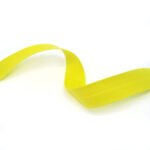 Skáband úr bómull (20mm - lime -5m kort)