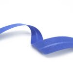 Skáband úr bómull (20mm - blátt -5m kort)