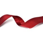 Satínskáband (20mm - rautt)