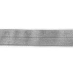 Teygjuskáband (19mm - silfur)