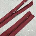 Kjólalás (60cm - vínrauður)