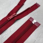 Spírallás (85cm - vínrauður)