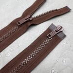 Tveggja sleða lás 30cm brúnn