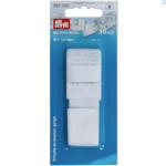 Brjóstarhaldarafesting (30mm - hvít)