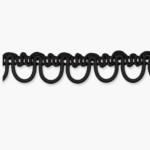 Lissuband (10mm - svart)