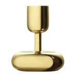 Iittala - Nappula kertastjaki (107mm - Brass)