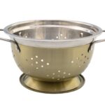 Sigti á borð 21cm stál goldrose