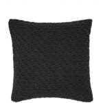 Púði 50x50 cm Deco Knit Svartur