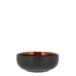 Bitz - Skál Ramen (18cm - Black/amber)