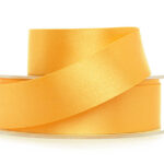 Satínborðar 7mm Gold
