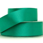 Satínborðar 15mm Jade