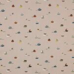 Coated cotton (140cm - boats)