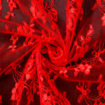 Rose flower blúnda (140cm - rauð)