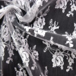 Rose flower blúnda (140cm-white)