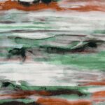 Carla prt (145cm-Orange/ Green/ Rust)