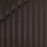 Dúka damask rendur (280cm - Brúnn)